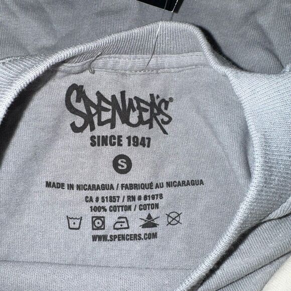 NWT Spencer's‎ T-Shirt Adult Size S Qty 2 t-Shirts Graphic Toasted, Nugs, Kisses - Picture 10 of 13